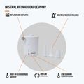 Насос електричний Vango Mistral Rechargeable white 3