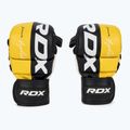 Рукавиці грепплінгові RDX Grappling Glove REX T6 Plus yellow 2