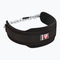 Пояс для важкої атлетики RDX Pro Dipping Belt 2 Layer чорний WDB-T7B