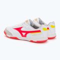Чоловічі футбольні бутси Mizuno Morelia Sala Classic IN white/flight coral2/bolt2 3