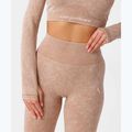 Лонгслів для тренувань жіночий Carpatree Yasmine Seamless beige stone wash 6