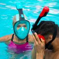 Повнолицева маска для снорклінгу AQUASTIC SMA-01SN блакитна 4