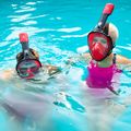 Повнолицева маска для снорклінгу AQUASTIC SMA-01SC червона 6