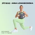 Диск чавунний прогумований XTREXO чорний RW20 20 кг 2