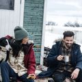 Сорочка чоловіча Fjällräven Singi Heavy Flannel black/deep forest 3