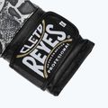Боксерські рукавички Cleto Reyes Velcro Sparring сріблясто-чорні на липучках 6