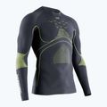 Чоловіча термоактивна кофта X-Bionic Energy Accumulator 4.0 charcoal/yellow