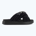 Шльопанці жіночі INUIKII Woven Stones black 2