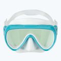 Маска для дайвінгу жіноча Cressi Honey 420 UV white/aquamarine/blue/orange 2