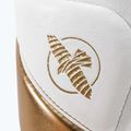 Протектори гомілок Hayabusa T3 Striking Shin Guards біло-золоті T3SSG 4