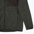 Кофта флісова чоловіча CMP 35H3907 Melange Knitted forest melange/nero/ferrari 3