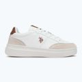Кросівки чоловічі U.S. Polo Assn. CODY003B white/light brown 2