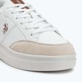 Кросівки чоловічі U.S. Polo Assn. CODY003B white/light brown 7