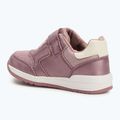 Черевики дитячі Geox Rishon dark pink/old white 3