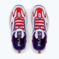 Кросівки жіночі FILA Actix white/fila red 10