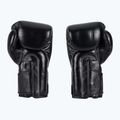 Стильні кутові спаринг-боксерські рукавички Fairtex - закритий великий палець чорні 3