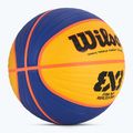 М'яч баскетбольний Wilson Fiba 3x3 Replica RBR blue/yellow розмір 6 2