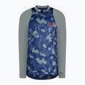 Футболка велосипедна чоловіча ION Scrub Ls зелена 47222-5009