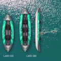 Надувна байдарка 2-х місна 10’6″ Aqua Marina Recreational Kayak зелена Laxo-320 17