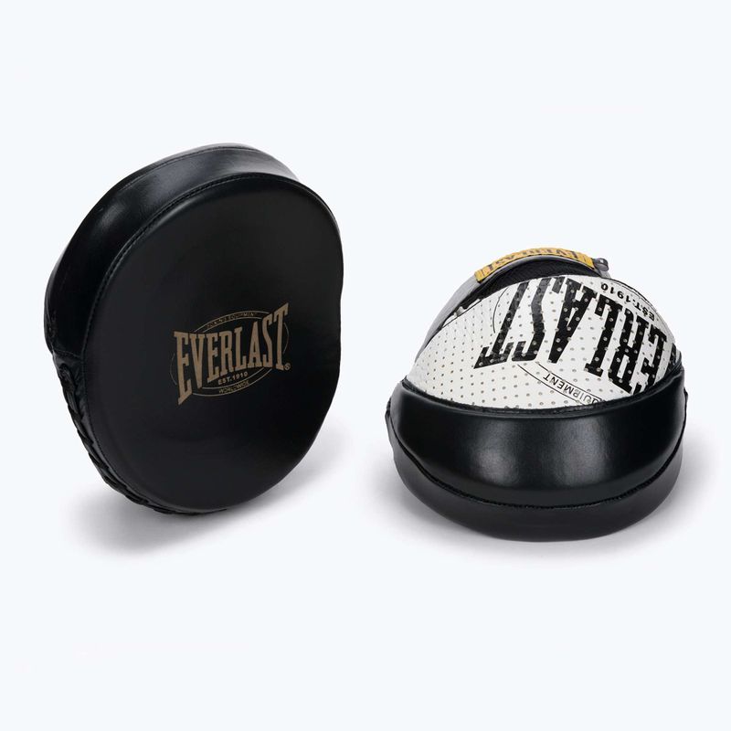 Тренерські лапи Everlast 1910 Pro Mantis Mitts біло-чорні EV4800