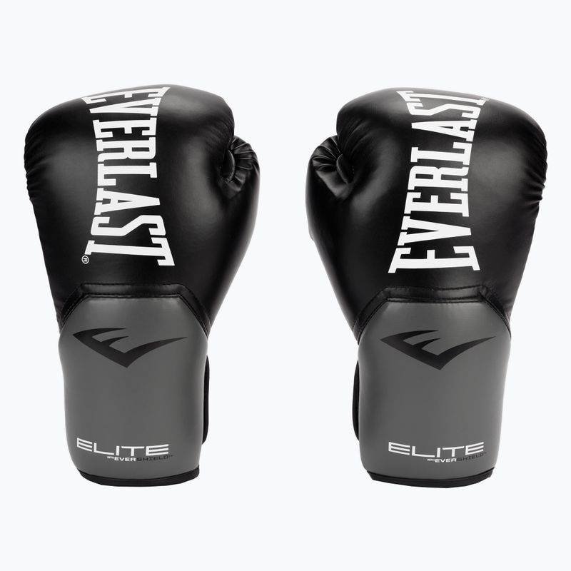 Рукавиці воксерські EVERLAST Pro Style Elite 2 чорні  EV2500 2