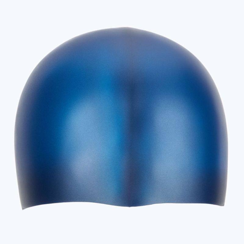 Шапочка для плавання дитяча TYR Wrinkle-Free Silicone navy 2