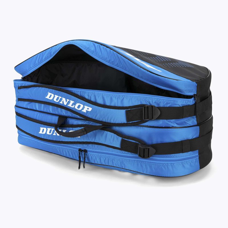 Сумка тенісна Dunlop FX-Club 10 RKT black/blue 7