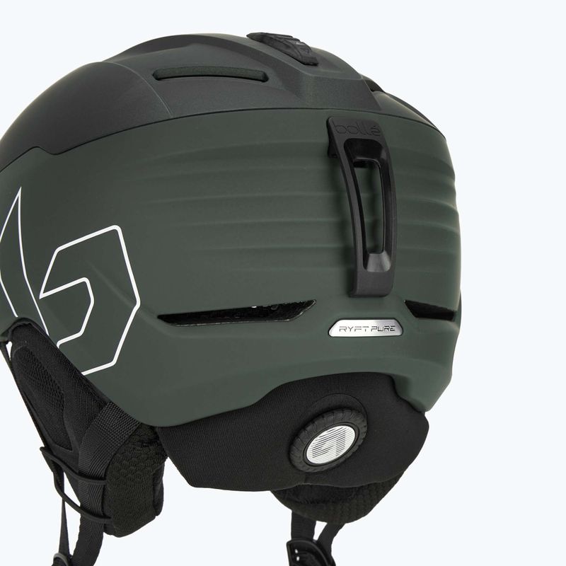 Шолом гірськолижний Bollé Ryft Pure forest matte 8