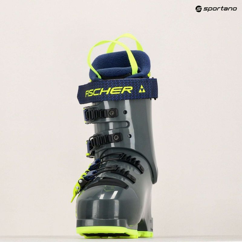 Черевики гірськолижні дитячі Fischer RC4 60 JR GW rhino grey/rhino grey 7