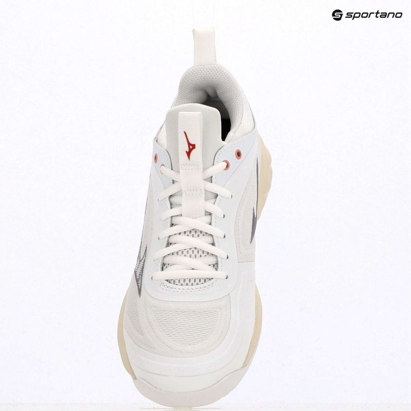 Кросівки волейбольні Mizuno Wave Luminous 3 white/rose elegance/lava falls 9