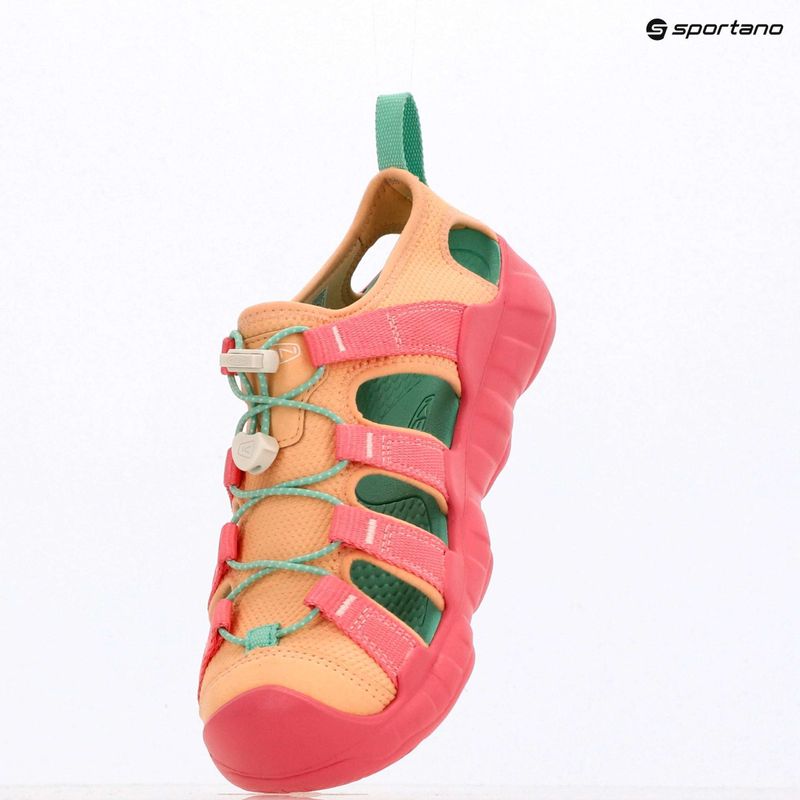 Сандалі дитячі KEEN Hyperport H2 pink lemonade/peach fuzz 9
