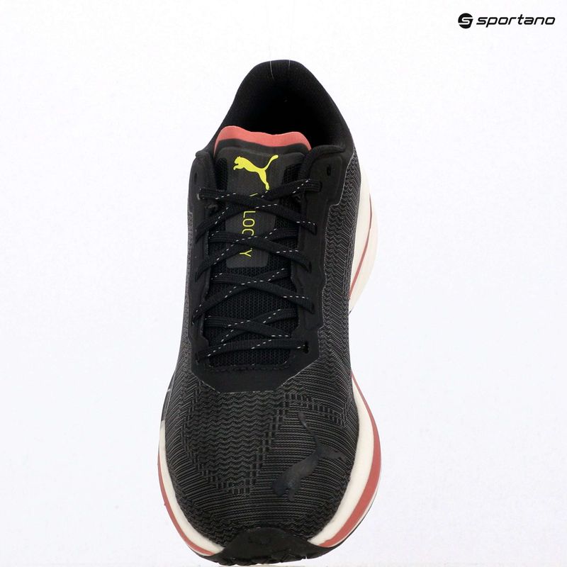 Кросівки для бігу жіночі Puma Velocity Nitro WTR black/silver/yellow 9