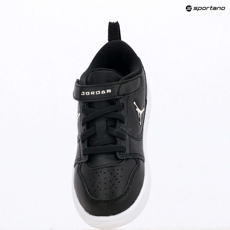 Дитяче взуття Jordan Court Connect Low black/white 6