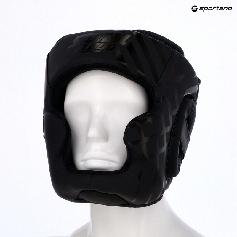 Шолом боксерський StormCloud Lynx black/black 9
