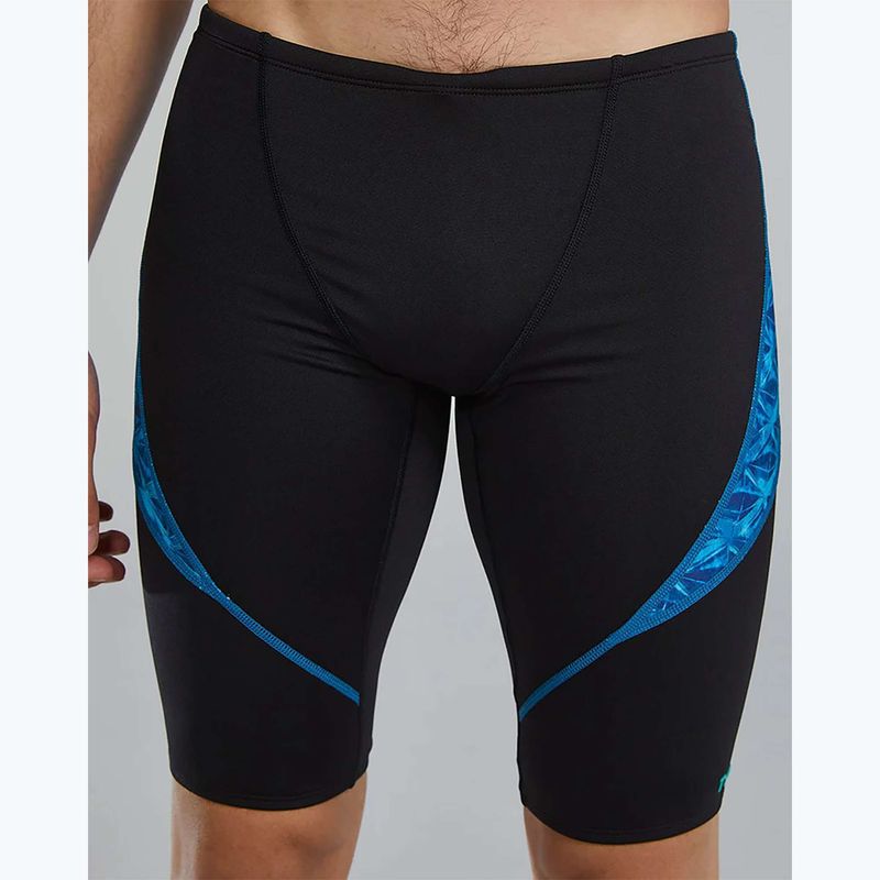 Плавки чоловічі TYR Durafast Elite Oceanid Jammer light blue/aqua 5