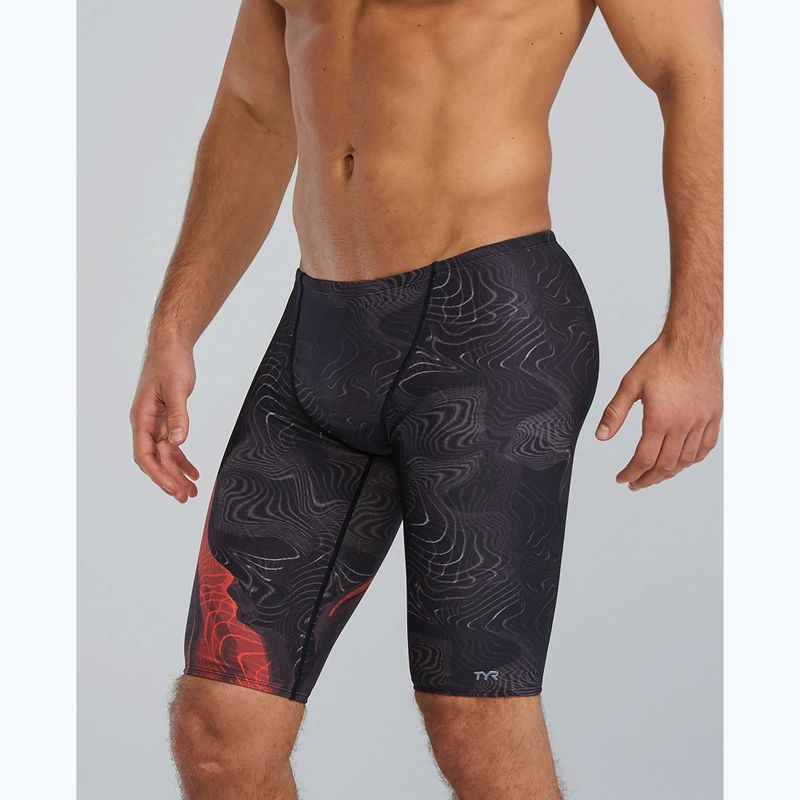 Плавки чоловічі Tyr Durafast Elite Firestorm metalic fire 3