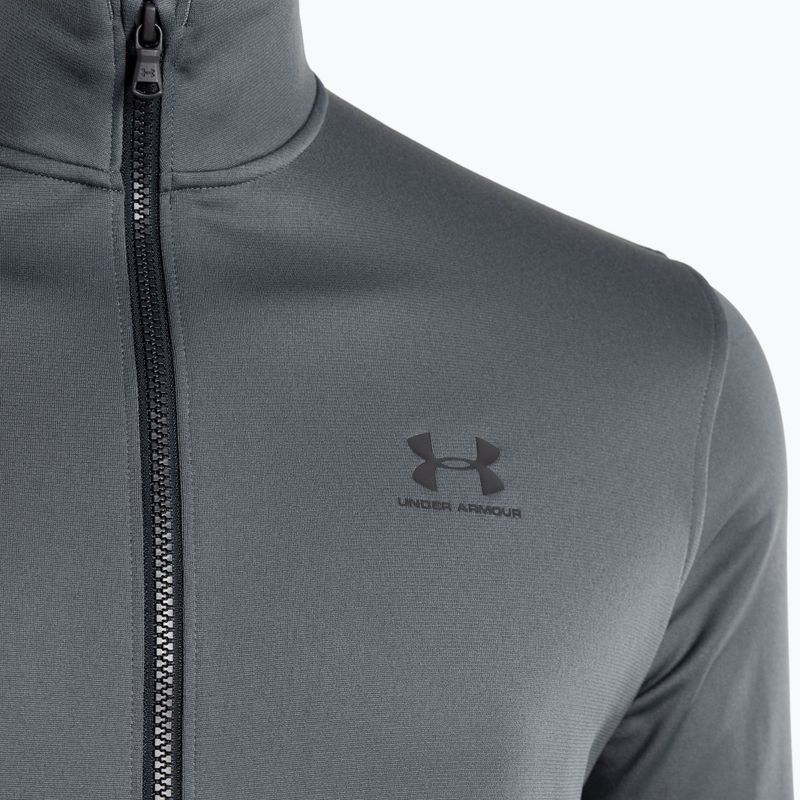 Кофта тренувальна чоловіча Under Armour Sportstyle Tricot сіра 1329293 3