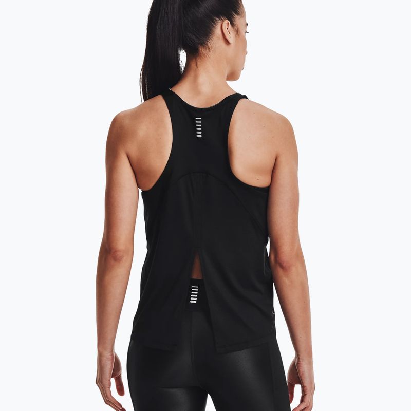 Майка тренувальна жіноча Under Armour Isochill Run Tank чорна 1361925 2
