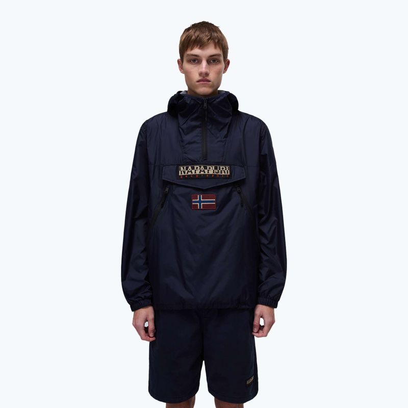 Куртка-дощовик чоловіча Napapijri Rainforest WB PKT V2 blu marine