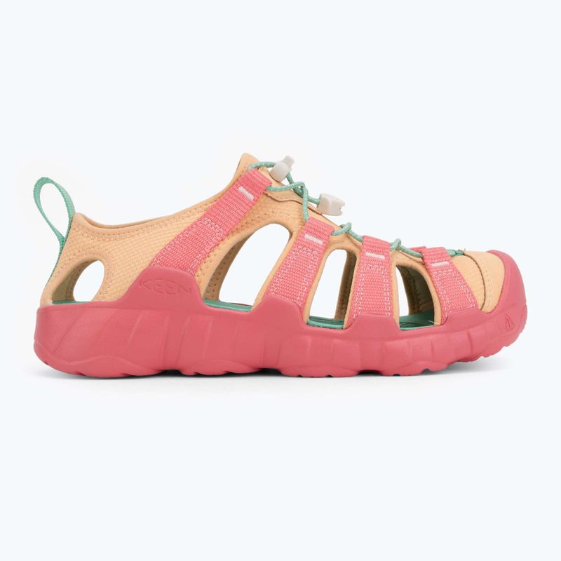 Сандалі дитячі KEEN Hyperport H2 pink lemonade/peach fuzz 2