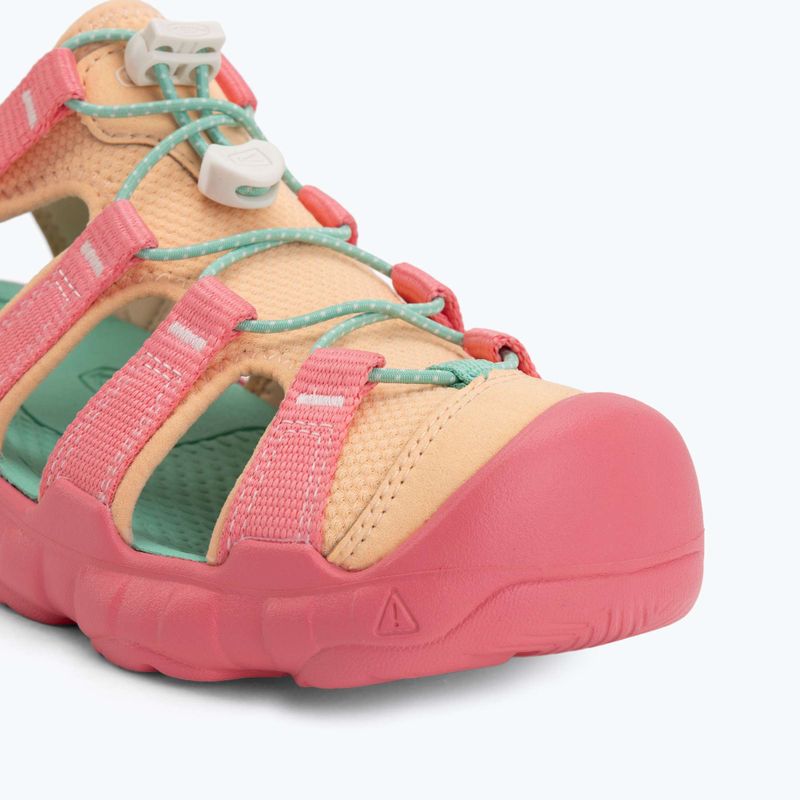 Сандалі дитячі KEEN Hyperport H2 pink lemonade/peach fuzz 7