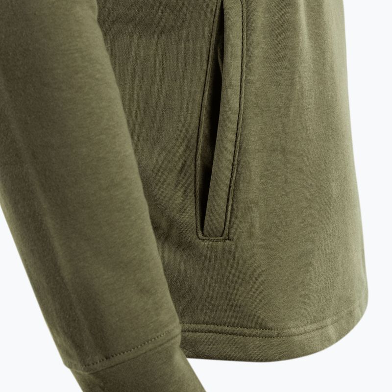 Кофта з капюшоном чоловіча Under Armour Rival Terry Logo зелена 1370390 4