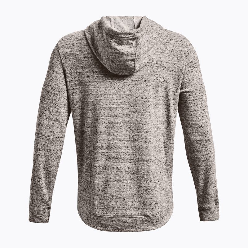 Кофта з капюшоном чоловіча Under Armour Rival Terry LC сіра 1370401 6