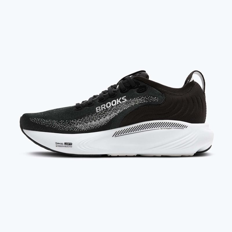 Кросівки для бігу чоловічі Brooks Adrenaline GTS 25 black/grey/white 3