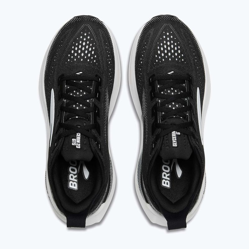 Кросівки для бігу чоловічі Brooks Glycerin GTS 23 black/grey/white 7
