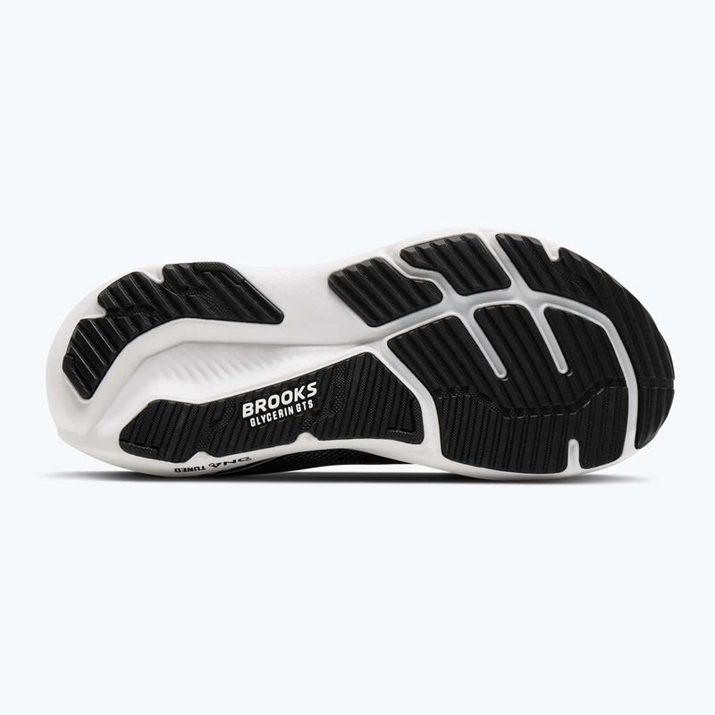 Кросівки для бігу жіночі Brooks Glycerin GTS 23 black/grey/white 6