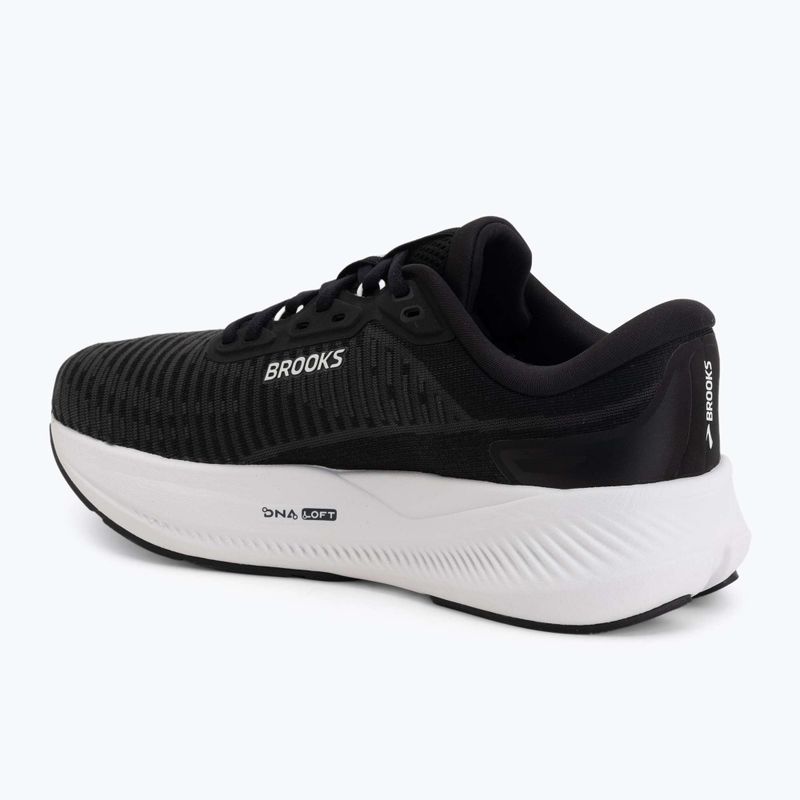 Кросівки для бігу жіночі Brooks Revel Max black/grey/white 3