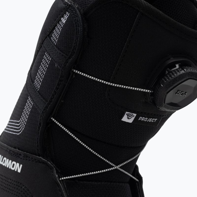 Черевики для сноуборду дитячі Salomon Project Boa чорні L41681700 7