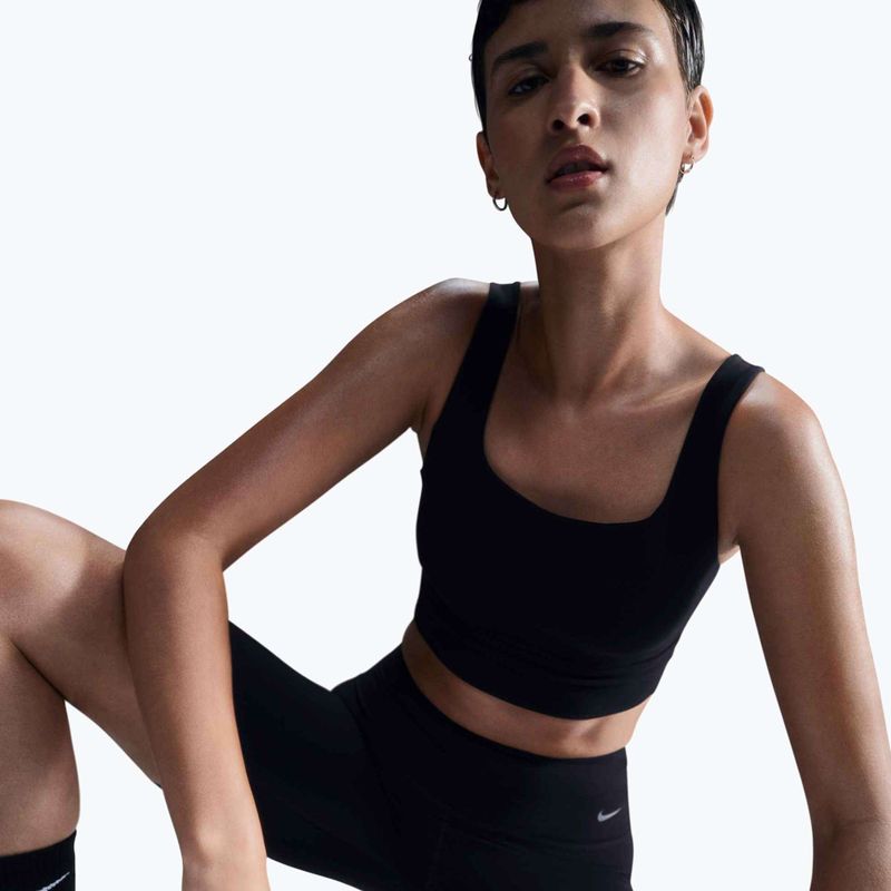 Бюстгальтер для тренувань Nike Zenvy Medium-Support black/sail 4