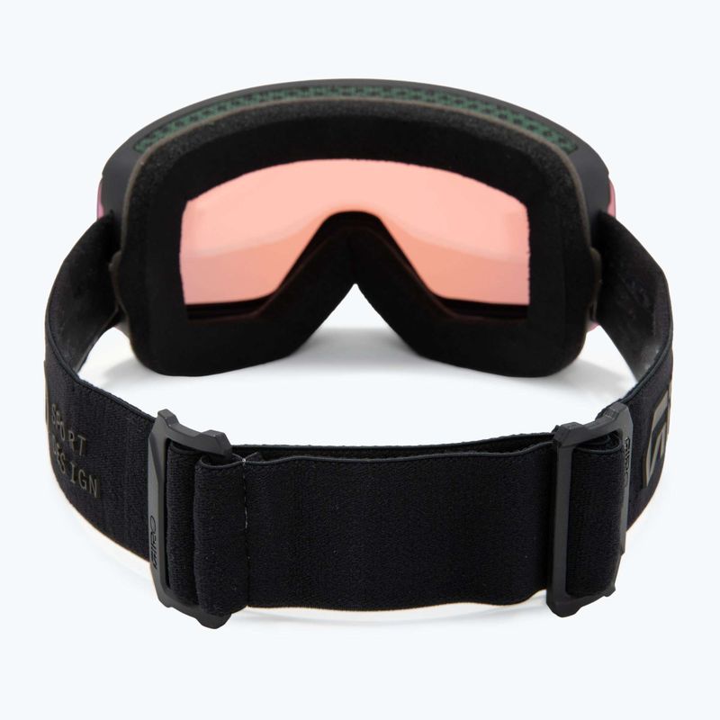 Окуляри гірськолижні Giro Axis black stacked/vivid ember/vivid infrared 4
